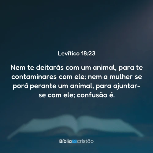 Levítico 18:23