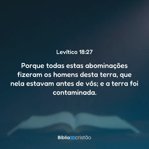 Levítico 18:27