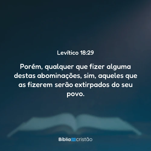 Levítico 18:29