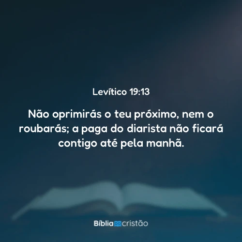 Levítico 19:13