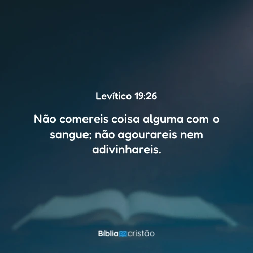 Levítico 19:26