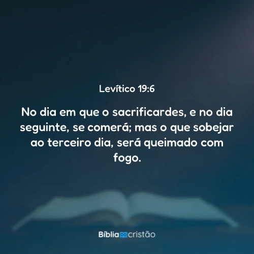 Levítico 19:6