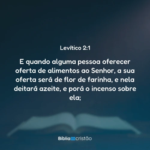Levítico 2:1