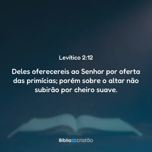 Levítico 2:12