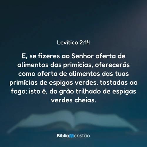 Levítico 2:14