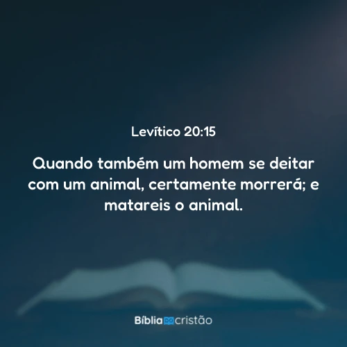 Levítico 20:15