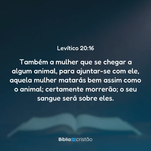 Levítico 20:16