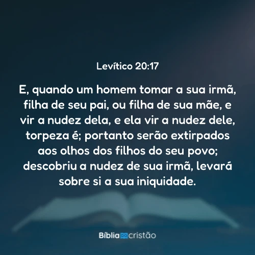 Levítico 20:17