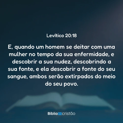 Levítico 20:18