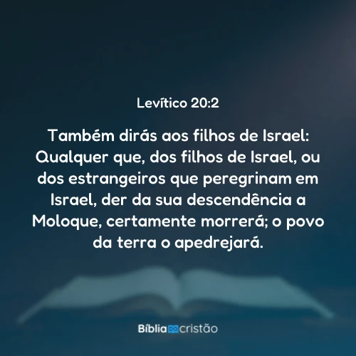 Levítico 20:2