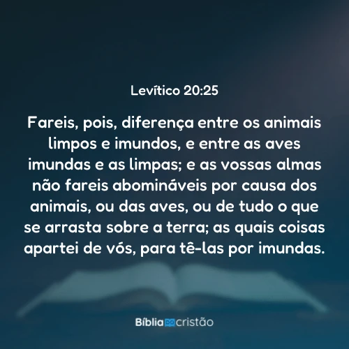 Levítico 20:25
