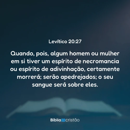 Levítico 20:27