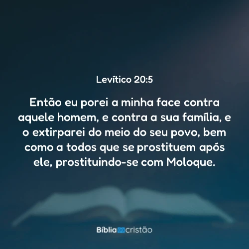 Levítico 20:5