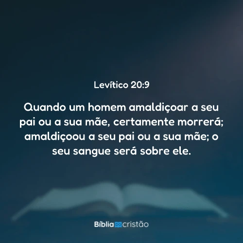 Levítico 20:9