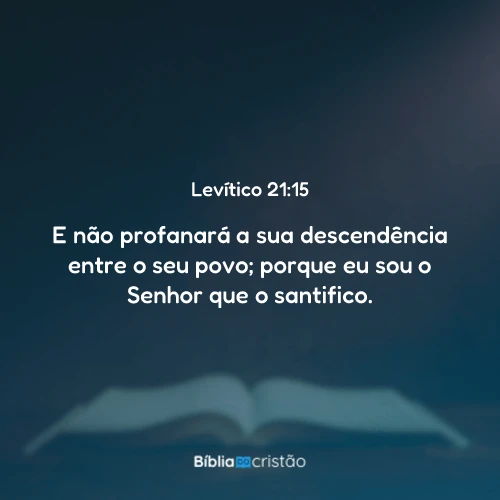 Levítico 21:15