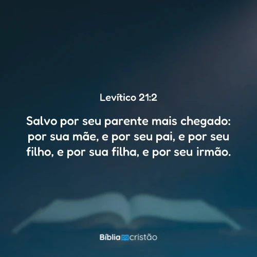 Levítico 21:2