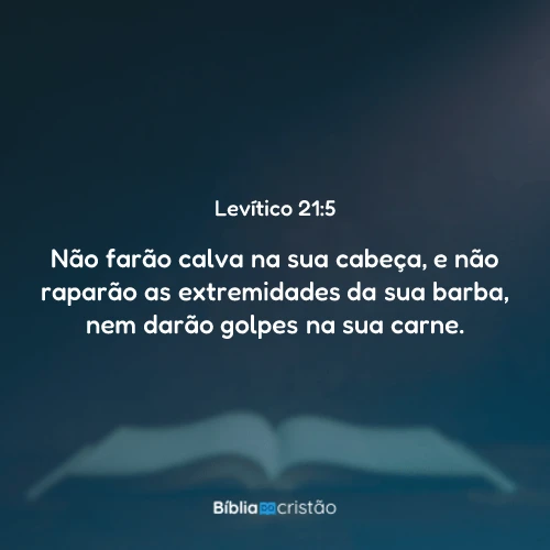 Levítico 21:5