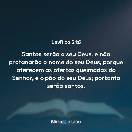 Levítico 21:6