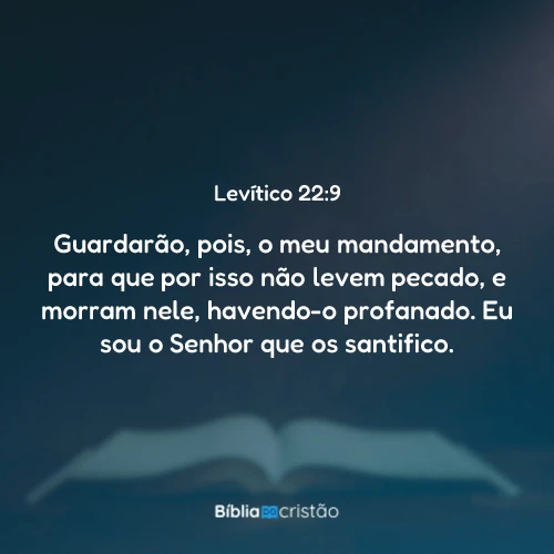 Levítico 22:9