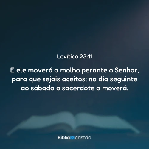 Levítico 23:11