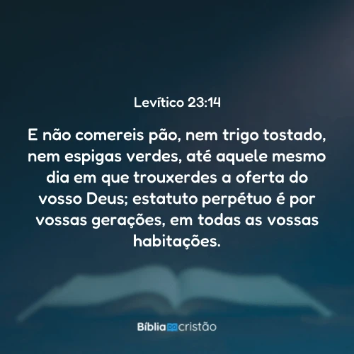 Levítico 23:14