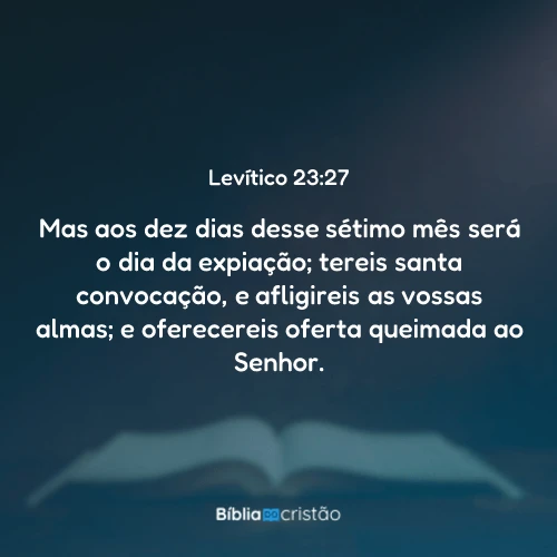 Levítico 23:27