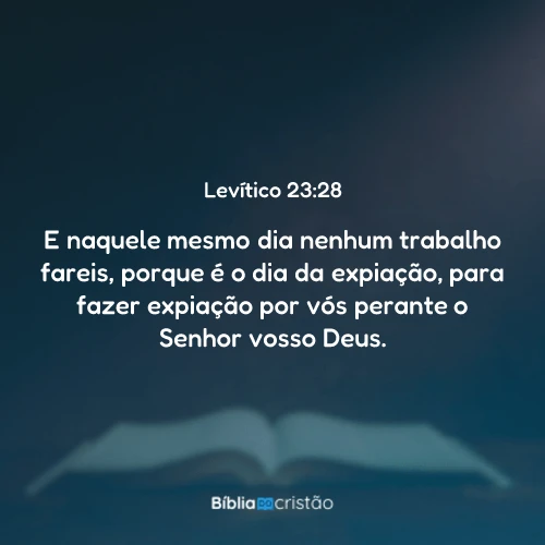 Levítico 23:28
