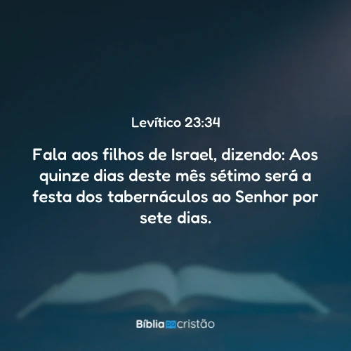 Levítico 23:34