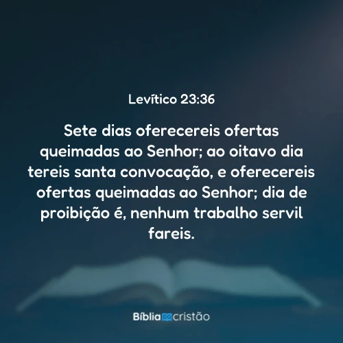 Levítico 23:36