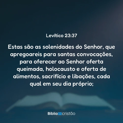Levítico 23:37