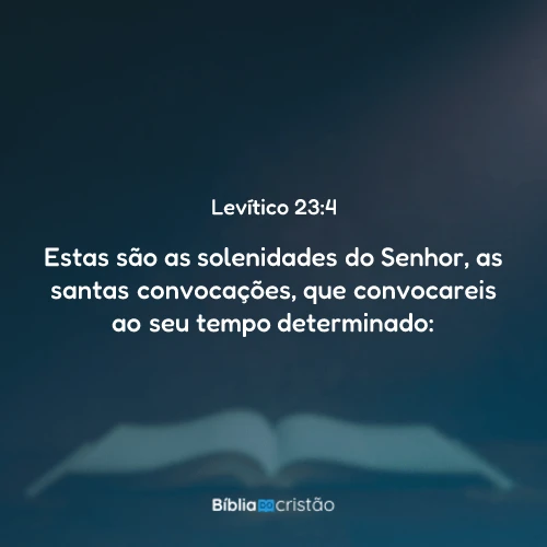 Levítico 23:4
