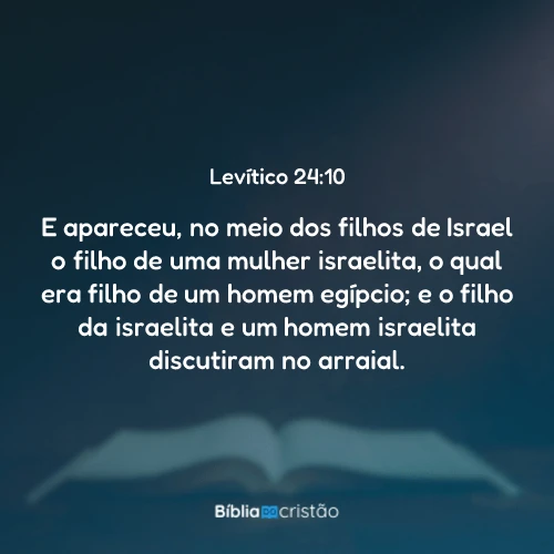 Levítico 24:10