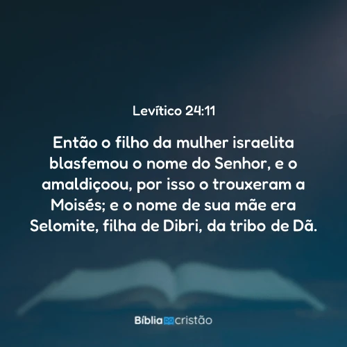Levítico 24:11