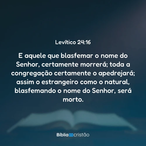 Levítico 24:16