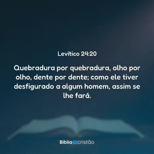 Levítico 24:20