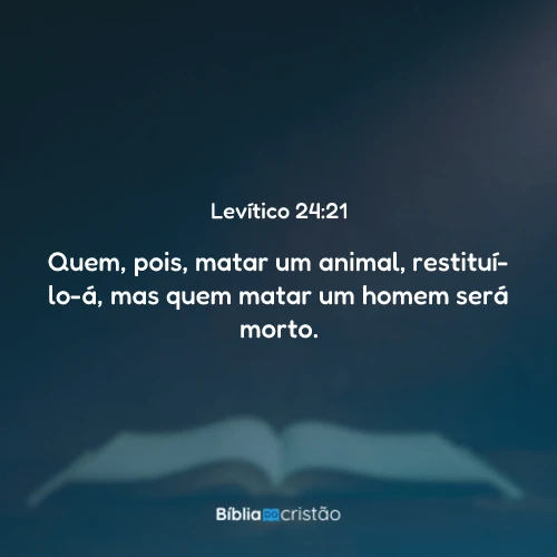 Levítico 24:21
