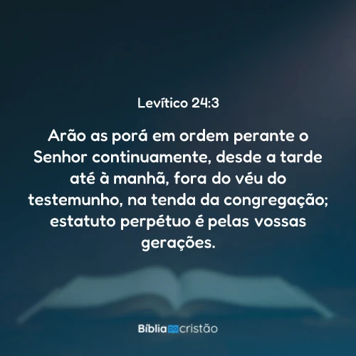 Levítico 24:3