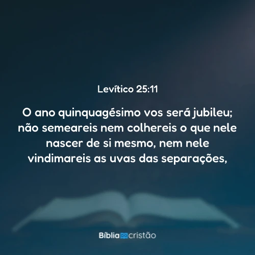 Levítico 25:11