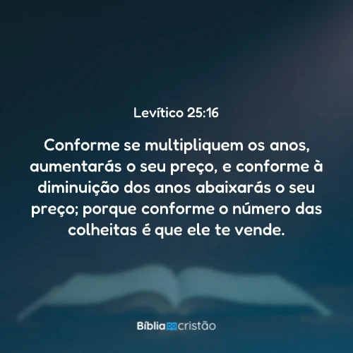 Levítico 25:16