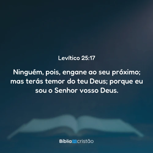 Levítico 25:17