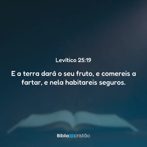 Levítico 25:19