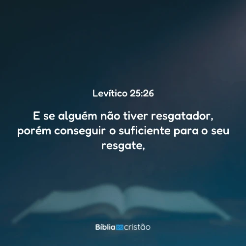 Levítico 25:26