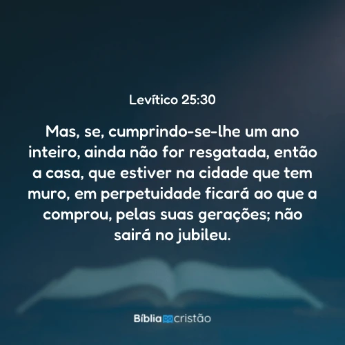 Levítico 25:30