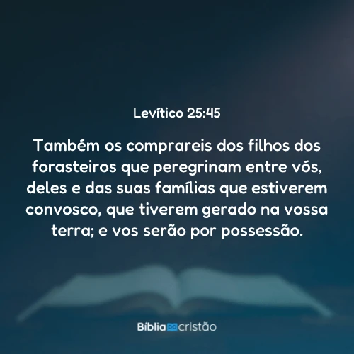 Levítico 25:45