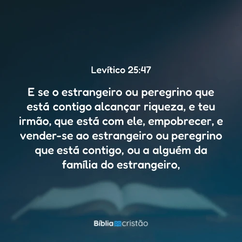 Levítico 25:47