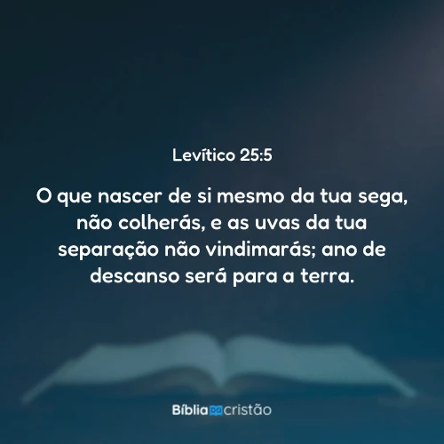 Levítico 25:5
