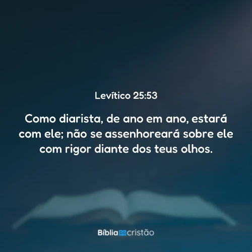Levítico 25:53