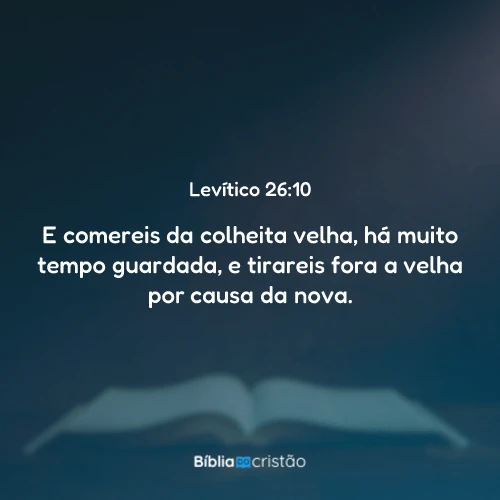 Levítico 26:10