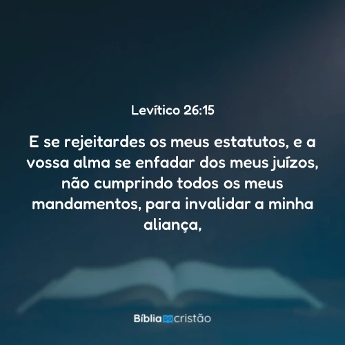 Levítico 26:15