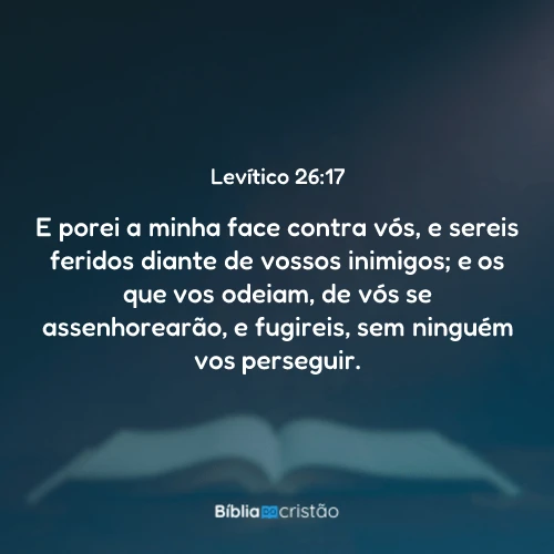 Levítico 26:17